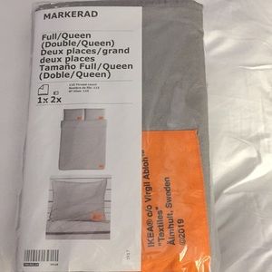 Ikea Virgil Abloh collab 3 pieces gray markerad